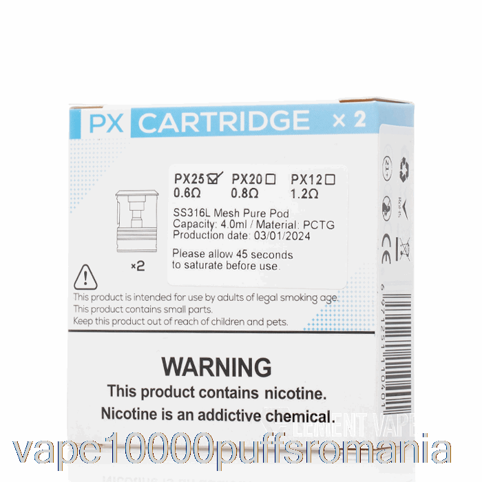Vape Romania Yihi Sxmini Puremax Px De Schimb Capsule 0.6ohm Px25